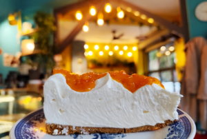 Cheesecake tangerine